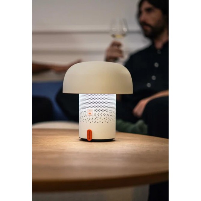 SOUND BY JBL Sensa Play skaļrunis/lampa ar JBL skaņas sistēmu, Baltas krāsas