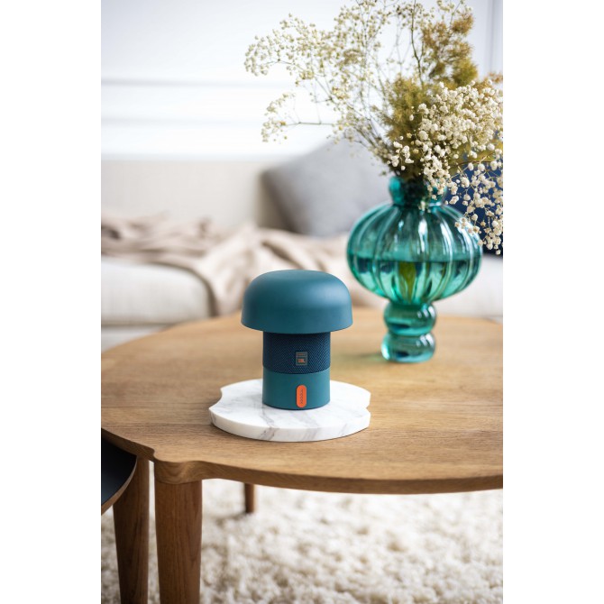 KOODUU Sensa Play Mini skaļrunis/lampa ar JBL skaņas sistēmu, Akvamarīna krāsas