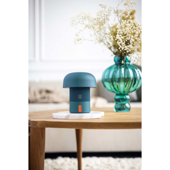 KOODUU Sensa Play Mini skaļrunis/lampa ar JBL skaņas sistēmu, Akvamarīna krāsas