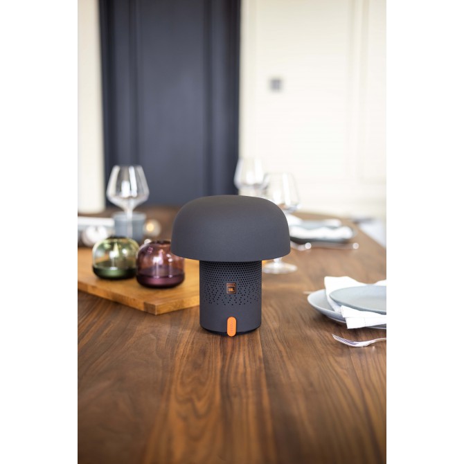 SOUND BY JBL Sensa Play skaļrunis/lampa ar JBL skaņas sistēmu, Antracīta krāsas
