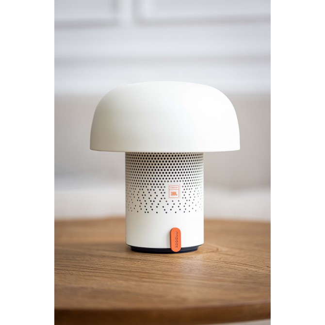 SOUND BY JBL Sensa Play skaļrunis/lampa ar JBL skaņas sistēmu, Baltas krāsas