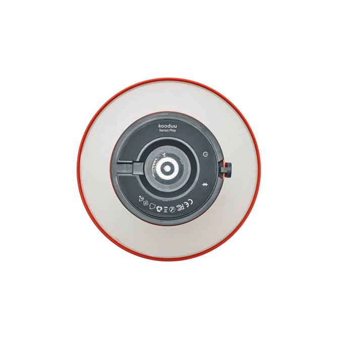 SOUND BY JBL Sensa Play skaļrunis/lampa ar JBL skaņas sistēmu, Oranžas krāsas