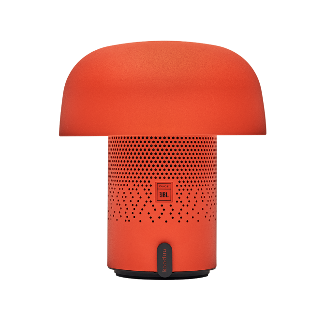 SOUND BY JBL Sensa Play skaļrunis/lampa ar JBL skaņas sistēmu, Oranžas krāsas