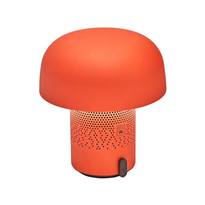 SOUND BY JBL Sensa Play skaļrunis/lampa ar JBL skaņas sistēmu, Oranžas krāsas