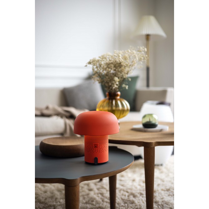 SOUND BY JBL Sensa Play skaļrunis/lampa ar JBL skaņas sistēmu, Oranžas krāsas