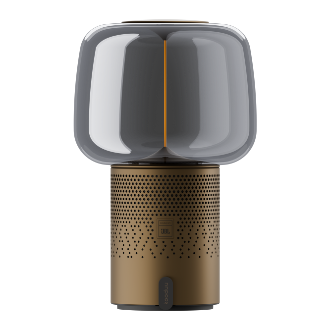 SOUND BY JBL Serena Play skaļrunis/lampa ar JBL skaņas sistēmu, Bronzas krāsas