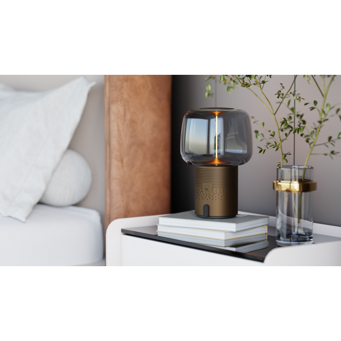 SOUND BY JBL Serena Play skaļrunis/lampa ar JBL skaņas sistēmu, Bronzas krāsas