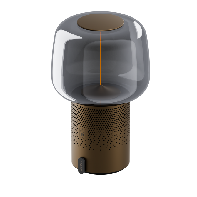 SOUND BY JBL Serena Play skaļrunis/lampa ar JBL skaņas sistēmu, Bronzas krāsas