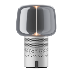 KOODUU SOUND BY JBL Serena Play skaļrunis/lampa ar JBL skaņas sistēmu, Sudraba krāsas