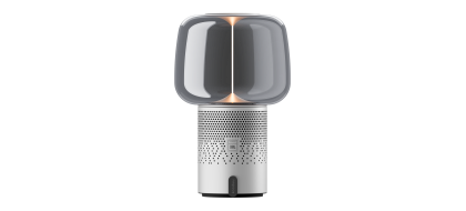 KOODUU SOUND BY JBL Serena Play skaļrunis/lampa ar JBL skaņas sistēmu, Sudraba krāsas