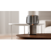 SOUND BY JBL Serena Play skaļrunis/lampa ar JBL skaņas sistēmu, Sudraba krāsas