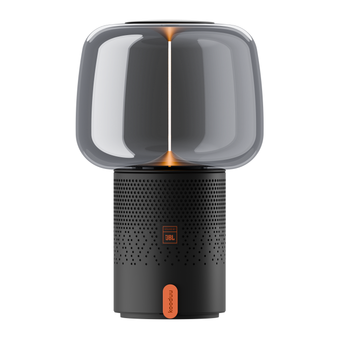 SOUND BY JBL Serena Play skaļrunis/lampa ar JBL skaņas sistēmu, Metāliska Antracīta krāsas