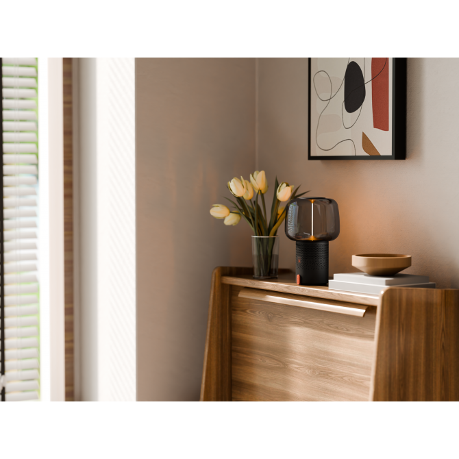 SOUND BY JBL Serena Play skaļrunis/lampa ar JBL skaņas sistēmu, Metāliska Antracīta krāsas