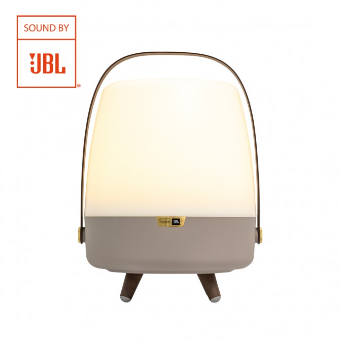 KOODUU SOUND BY JBL Lite-up Play, skaļrunis/lampa ar JBL skaņas sistēmu, Zemes krāsas