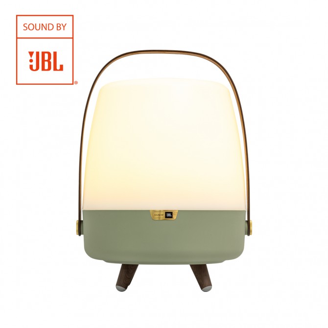 KOODUU SOUND BY JBL Lite-up Play, skaļrunis/lampa ar JBL skaņas sistēmu, Petrolejas krāsas