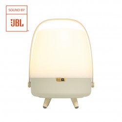 KOODUU SOUND BY JBL Lite-up Play, skaļrunis/lampa ar JBL skaņas sistēmu, Smilšu krāsas