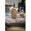 KYWIE vīna dzesētājs no aitādas, Champagne camel suede