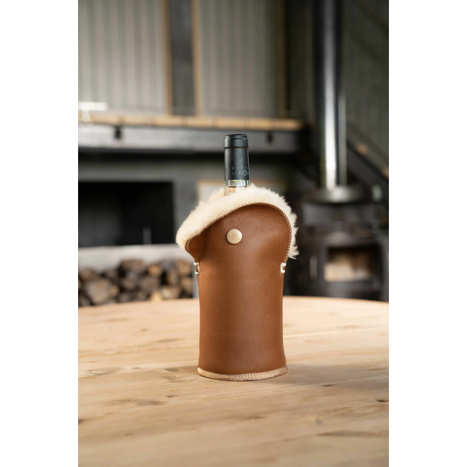 KYWIE vīna dzesētājs no aitādas, Tulip camel napa