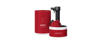 LAURASTAR IGGI rokas tvaika ģenerators, sarkans LAURASTAR IGGI rokas tvaika ģenerators, sarkans