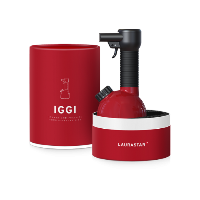 LAURASTAR IGGI rokas tvaika ģenerators, sarkans