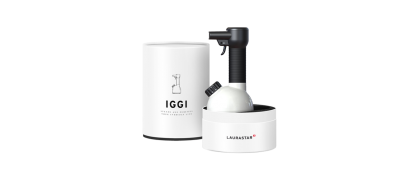 LAURASTAR IGGI rokas tvaika ģenerators, balts LAURASTAR IGGI rokas tvaika ģenerators, balts