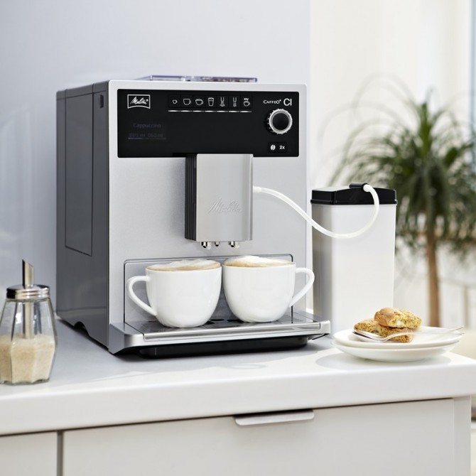 MELITTA CAFFEO CI kafijas automāts, sudraba