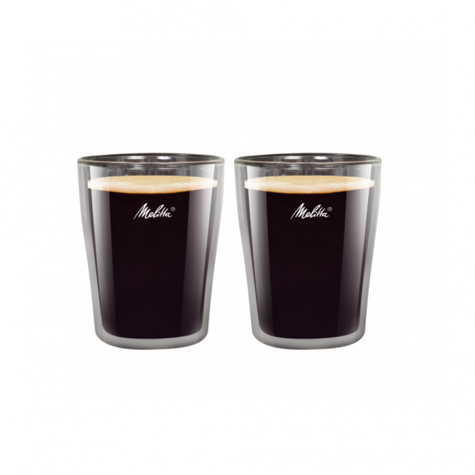 Melitta dubultā stikla glāzes, 200 ml Melitta dubultā stikla glāzes, 200 ml