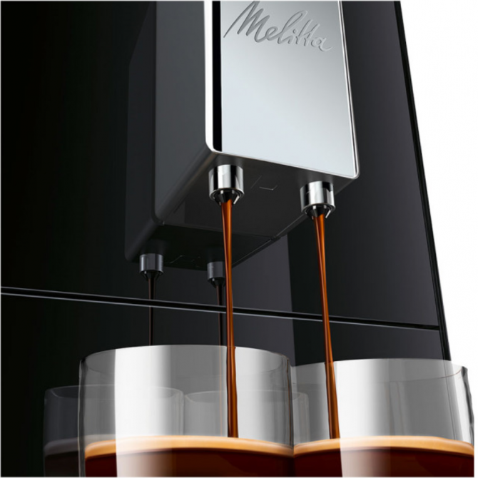 MELITTA CAFFEO SOLO kafijas automāts, melns-sudraba