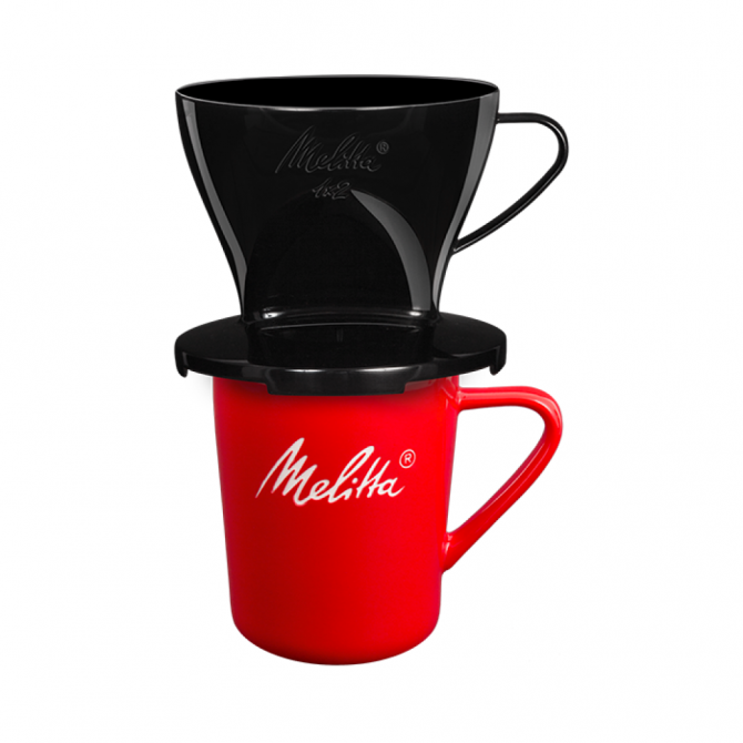 MELITTA POUR OVER komplekts 1x2®, melns