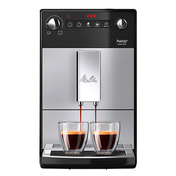 MELITTA PURISTA kafijas automāts, sudraba