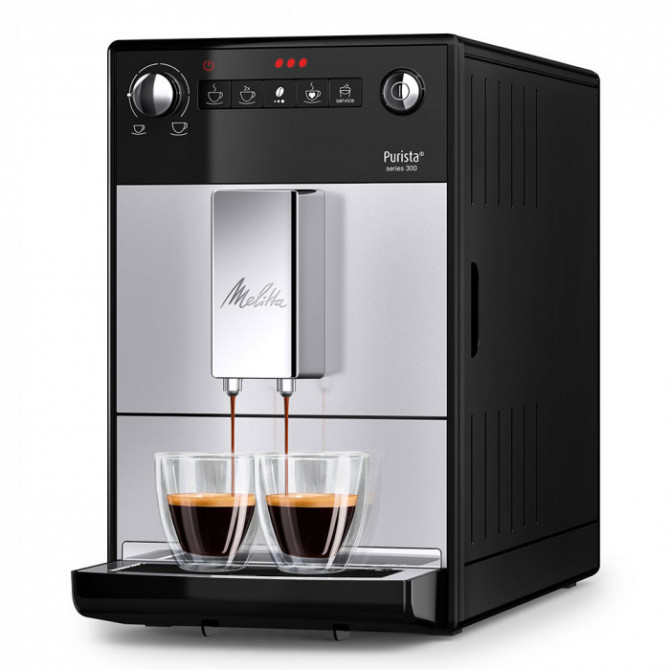 MELITTA PURISTA kafijas automāts, sudraba