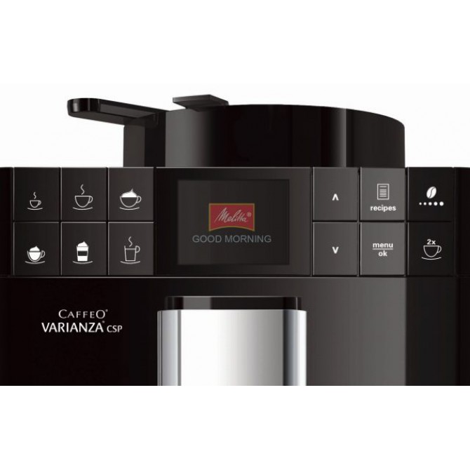 MELITTA VARIANZA CSP kafijas automāts, melns