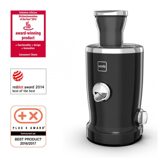 NOVIS Vita Juicer S1 sulu spiede, melna