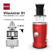 NOVIS Vita Juicer S1 sulu spiede, sarkana