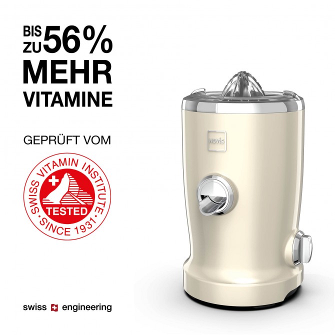 NOVIS Vita Juicer SX-3 VDE sulu spiede, bēša