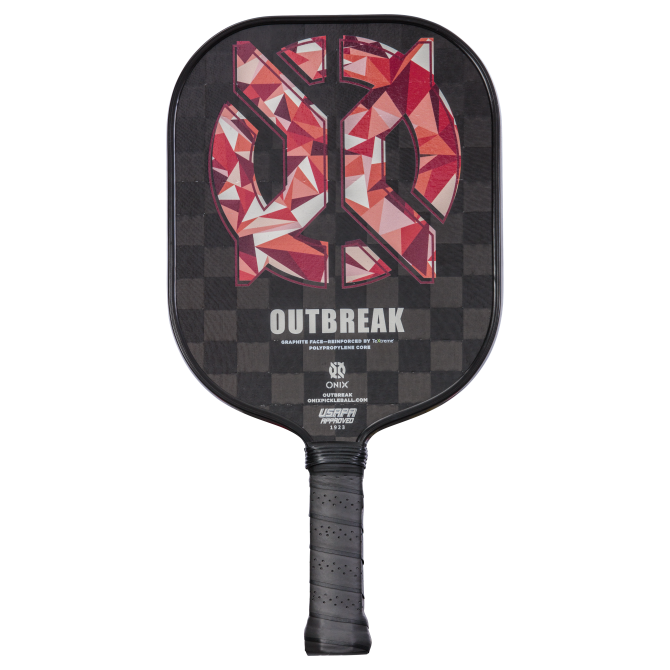 Onix Outbreak Picklball Rakete, Sarkana