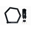 OTTOLOCK SIDEKICK e-velosipēda salokāma slēdzene, melna