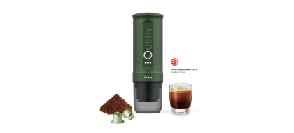 OUTIN NANO pārnēsājams Espresso pagatavošanas aparāts, forest green