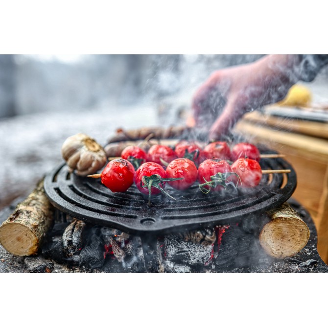 PETROMAX čuguna daudzlīmeņu restes, 23 cm