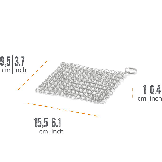 PETROMAX Ķēžu birste, 12cm x 8,5cm