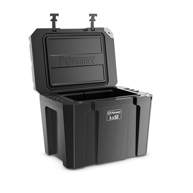 PETROMAX Ledus kaste, melna, 50L