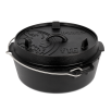 Petromax Dutch Oven, čuguna katls ar plakanu pamatni, 5,5 L