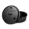 Petromax Dutch Oven, čuguna katls ar plakanu pamatni, 5,5 L