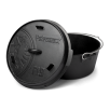 Petromax Dutch Oven, čuguna katls ar plakanu pamatni, 7,5L