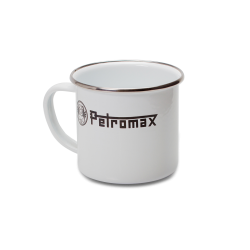 PETROMAX emaljēta tērauda krūze, balta