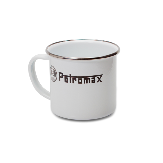 PETROMAX emaljēta tērauda krūze, balta