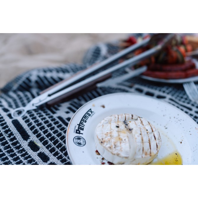 PETROMAX Emaljēti tērauda šķīvji, balti 2 gab, 18cm