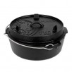 Petromax Dutch Oven, čuguna katls ar plakanu pamatni, 7,5L
