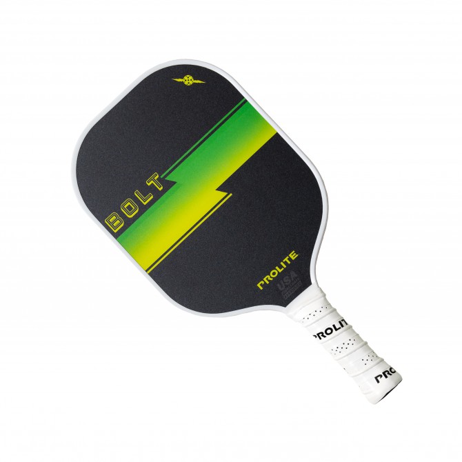 PROLITE Bolt pickleball rakete, zaļa/dzeltana