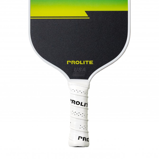 PROLITE Bolt pickleball rakete, zaļa/dzeltana
